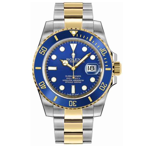 Submariner Date Blue Dial Two Tone 41mm
