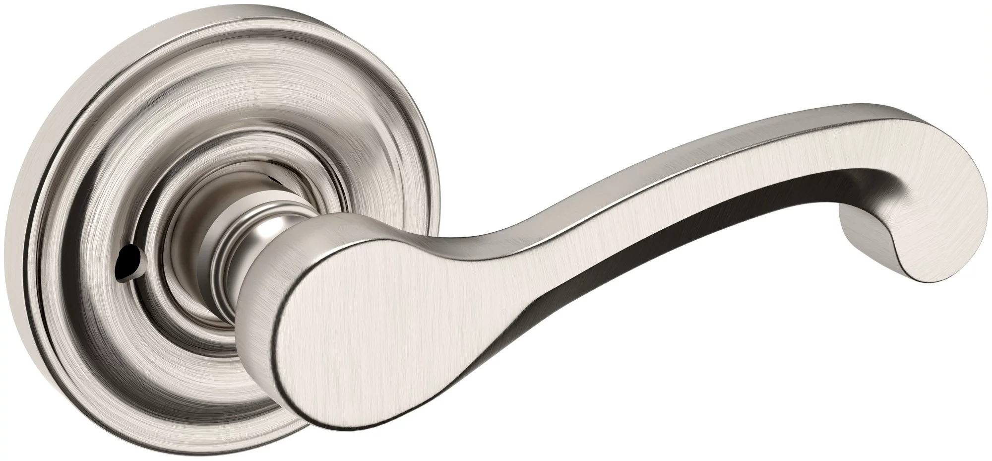 Baldwin 5445V.Priv 5445V Privacy Door Lever Set - Nickel