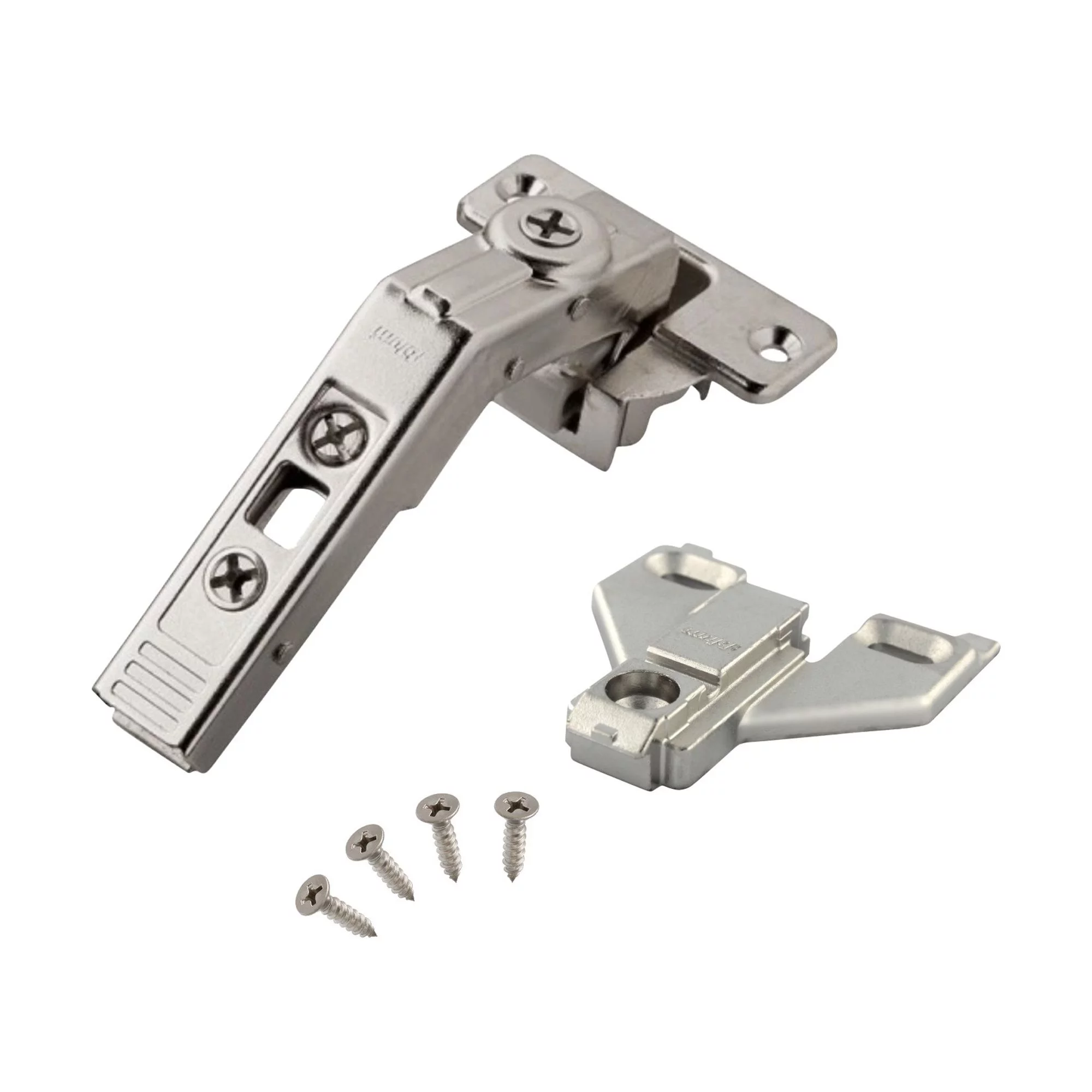 10 Pack Blum 60 Degree CLIP Top Bi-Fold Screw-On Self Closing Cabinet Hinge