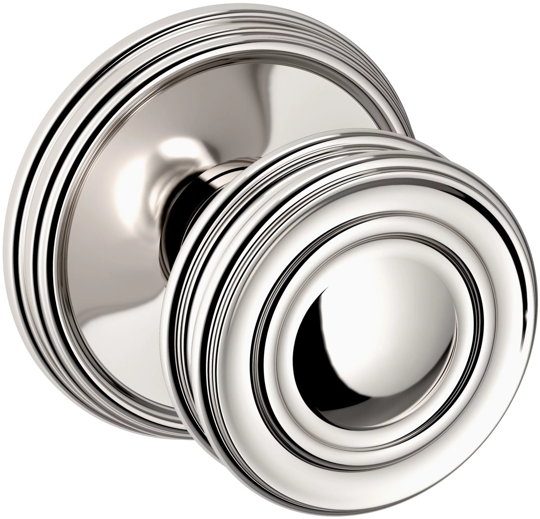 Baldwin 5066.Pass 5066 Passage Door Knob Set - Nickel