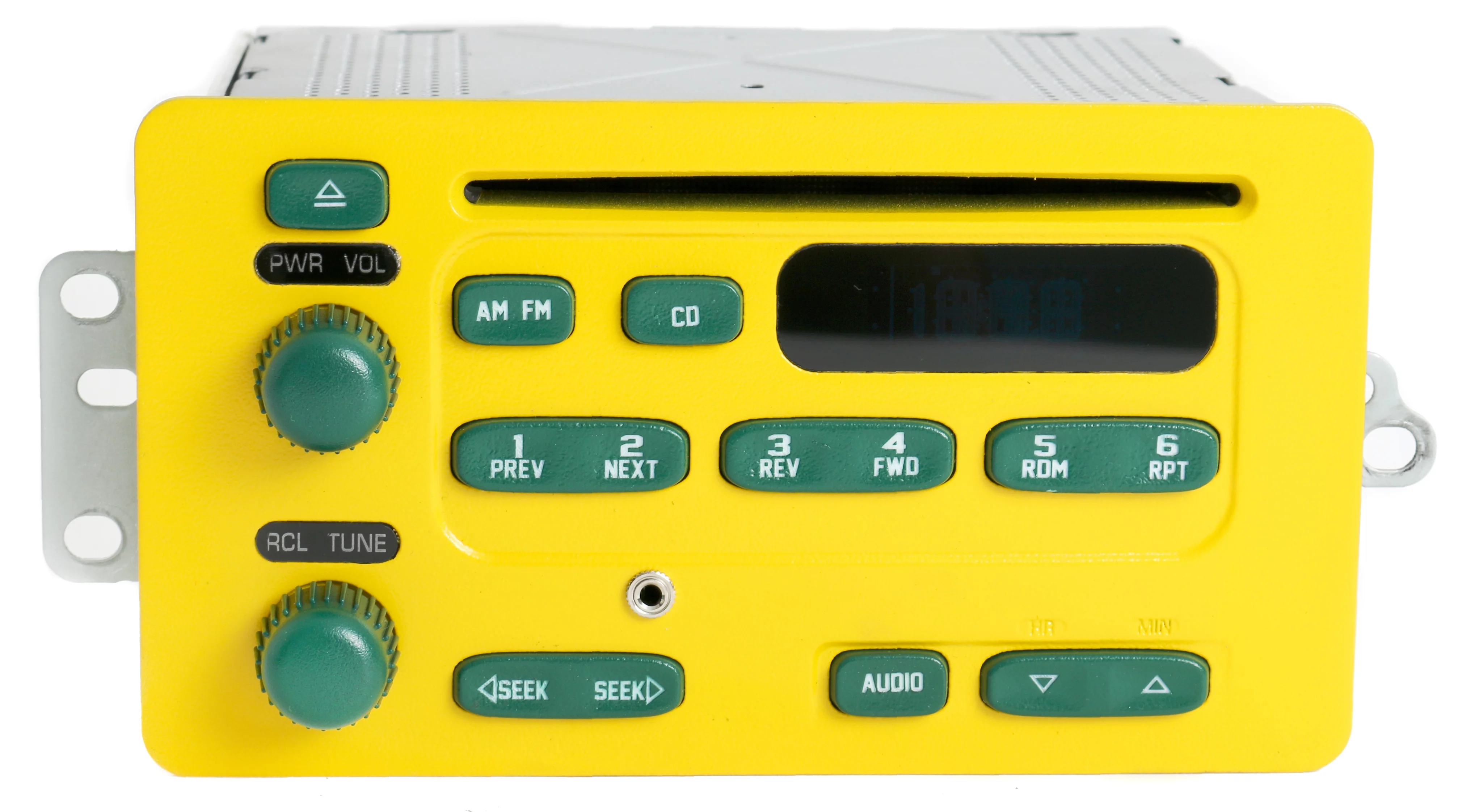 Restored UNLOCKED 2000-05 Chevy Car - Green & Yellow Radio AM FM CD w Aux - 10315119 (Refurbished)