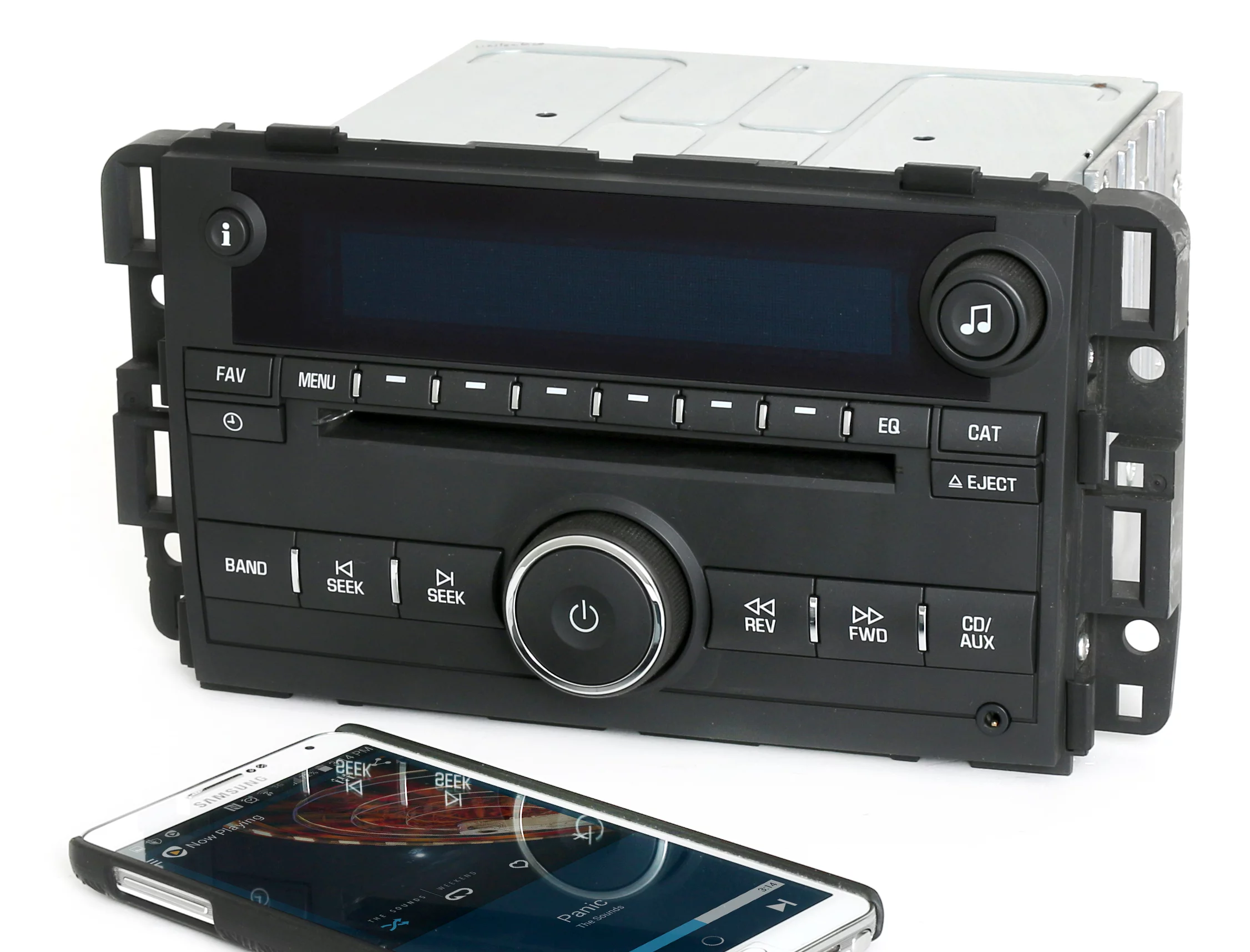 Restored Chevy 2013 Impala AM FM mp3 CD Player Radio w Bluetooth Music 22924535 Unlocked (Refurbished)