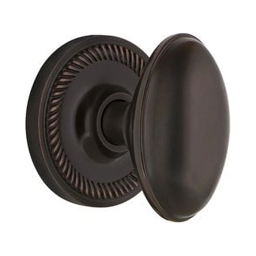 Nostalgic Warehouse Rophom_Prv_234_Nk Homestead Solid Brass Privacy Door Knob Set - Brass