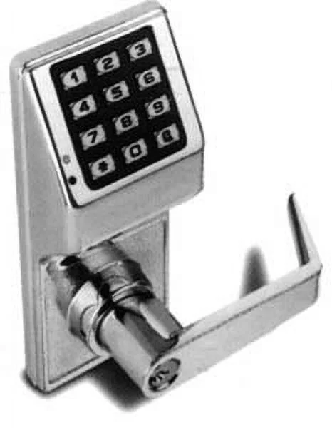 Alarm Lock DL2700 US26D Trilogy Electronic Digital Lever Lock Satin Chrome Finish
