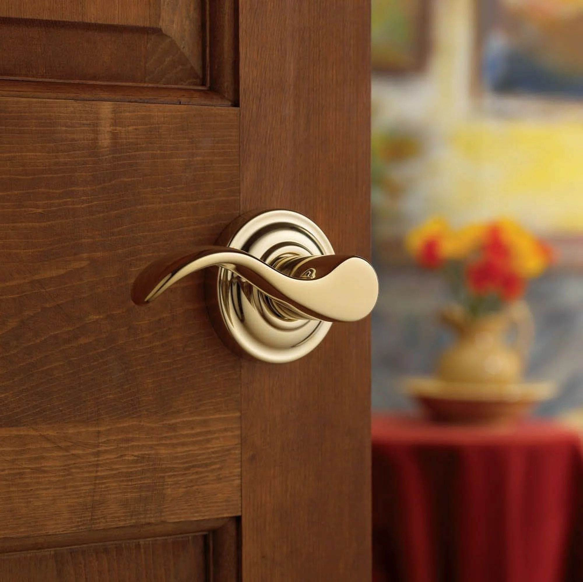 Baldwin 5455V.Fd 5455V Non-Turning Two-Sided Dummy Door Lever Set - Black