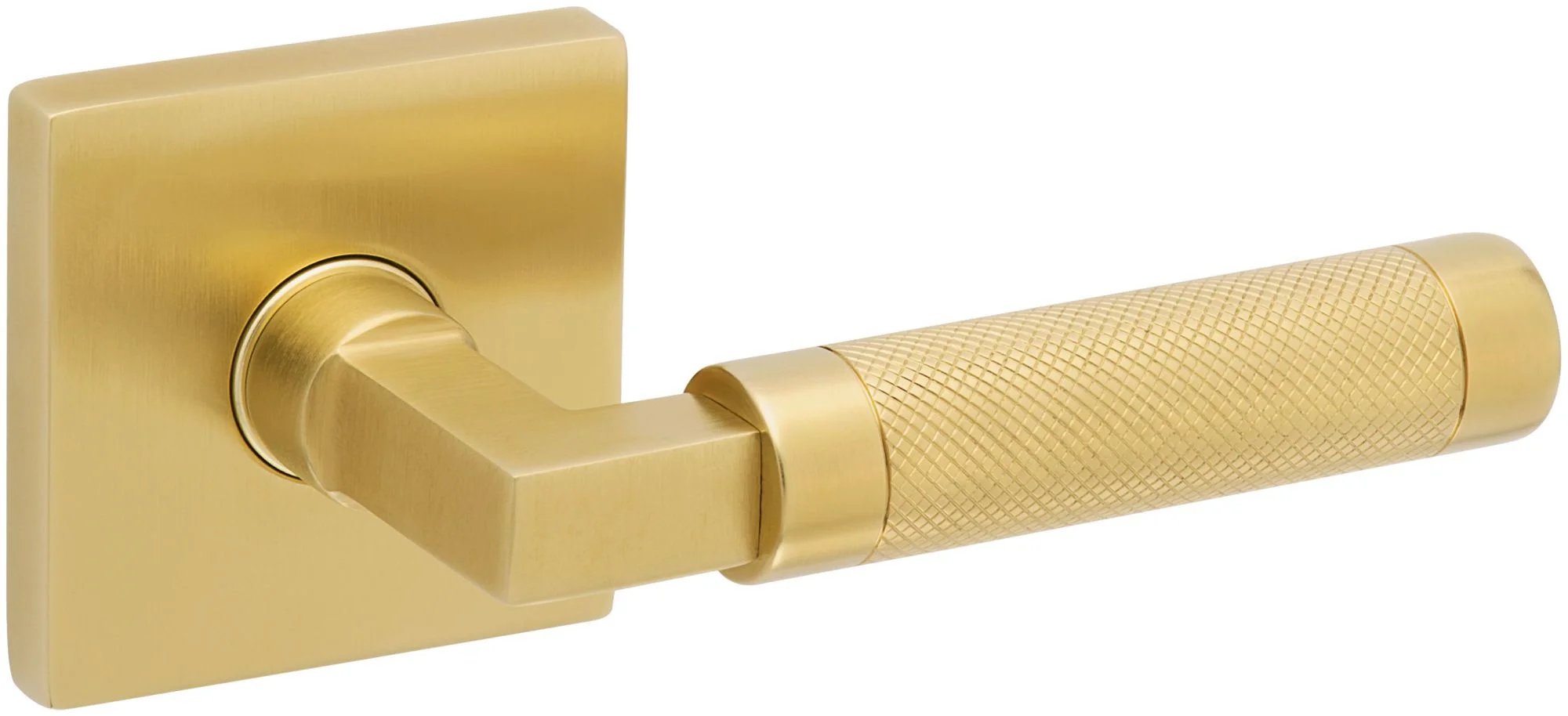 Baldwin L030.Mr L030 Pair Of Door Levers - Brass