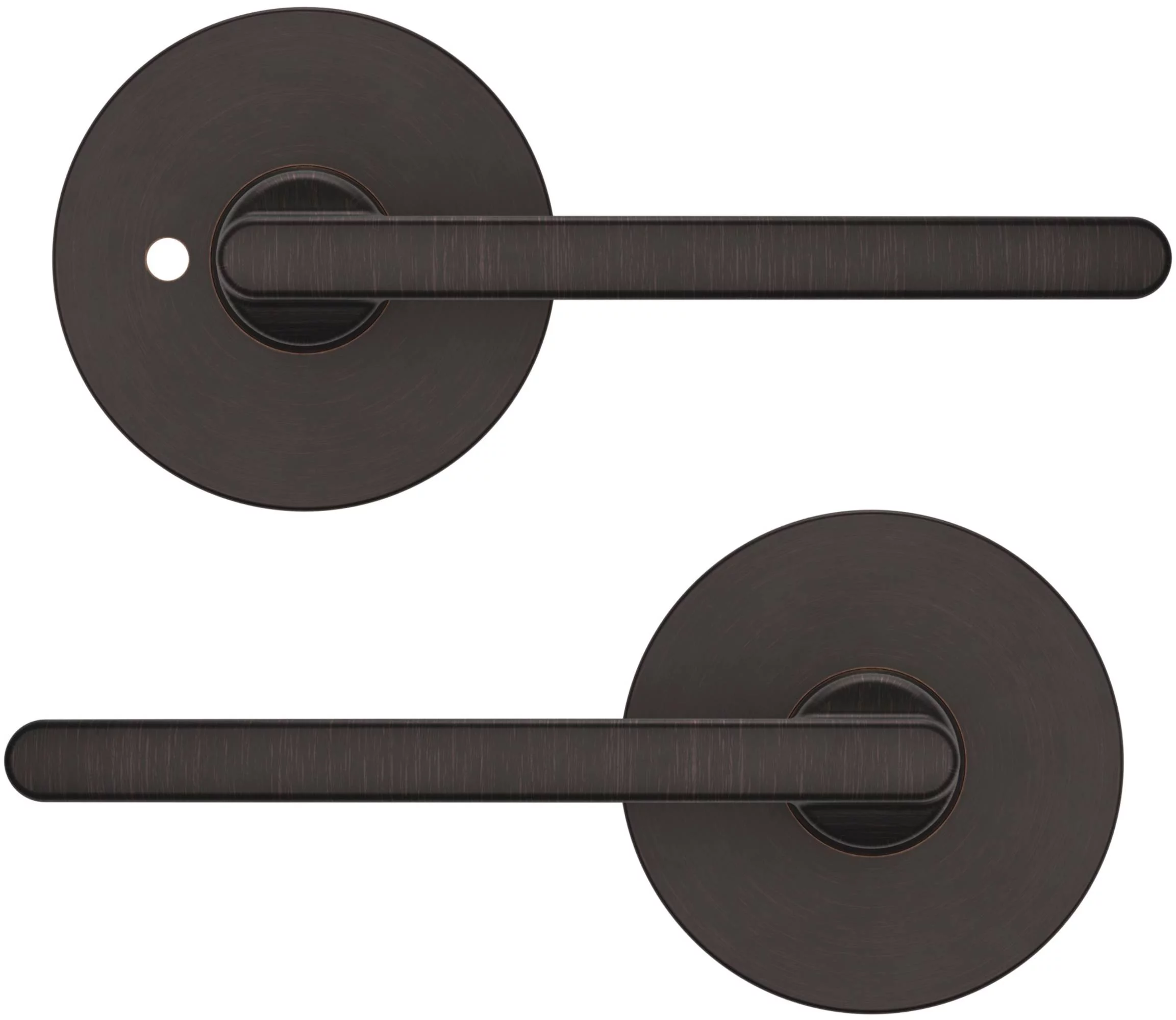 Baldwin 5164.Priv 5164 Privacy Door Lever Set - Nickel