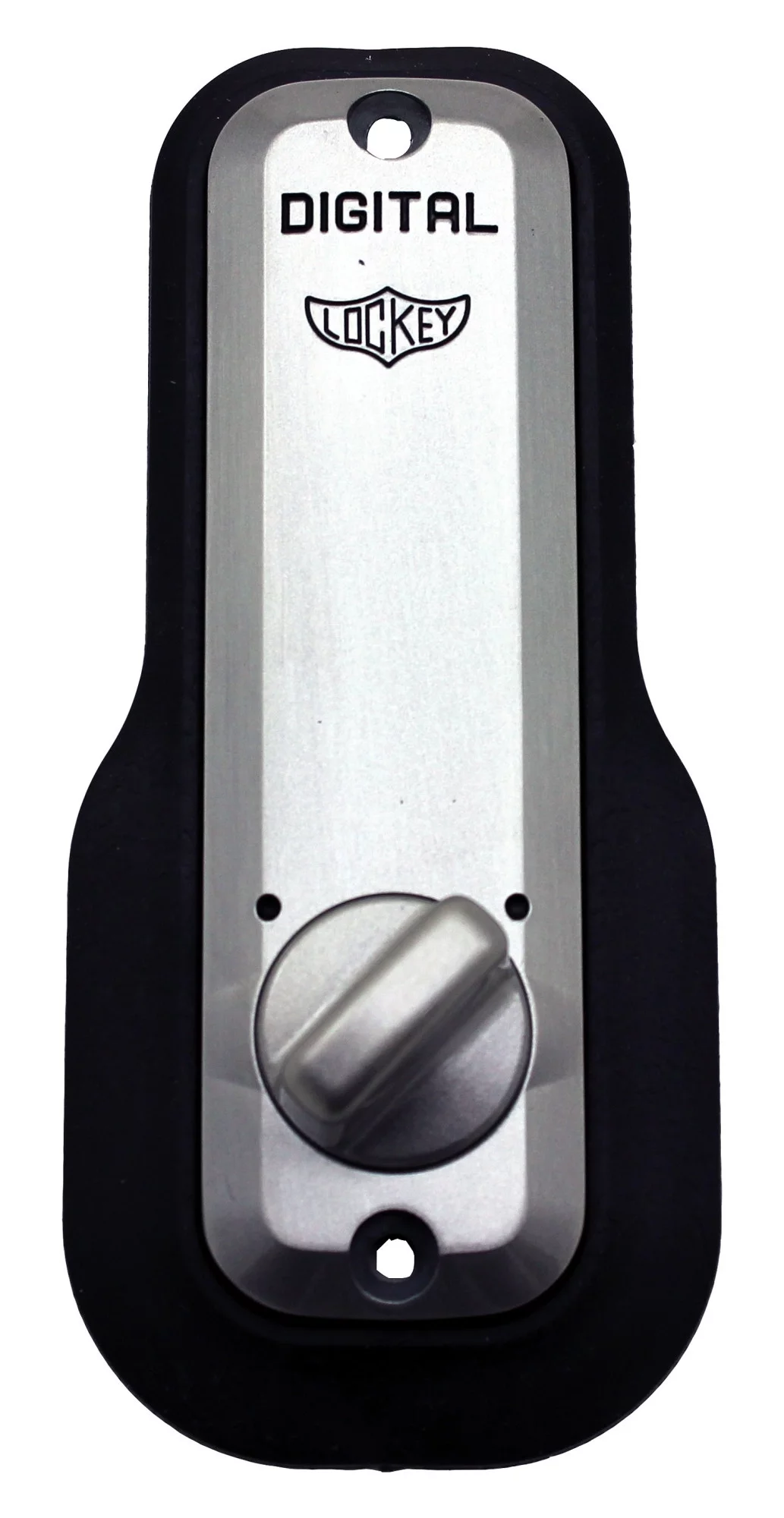 Lockey M-210-BC-EZ Mechanical Keyless Deadbolt Ez Mount Plate Lock - Bright Chrome