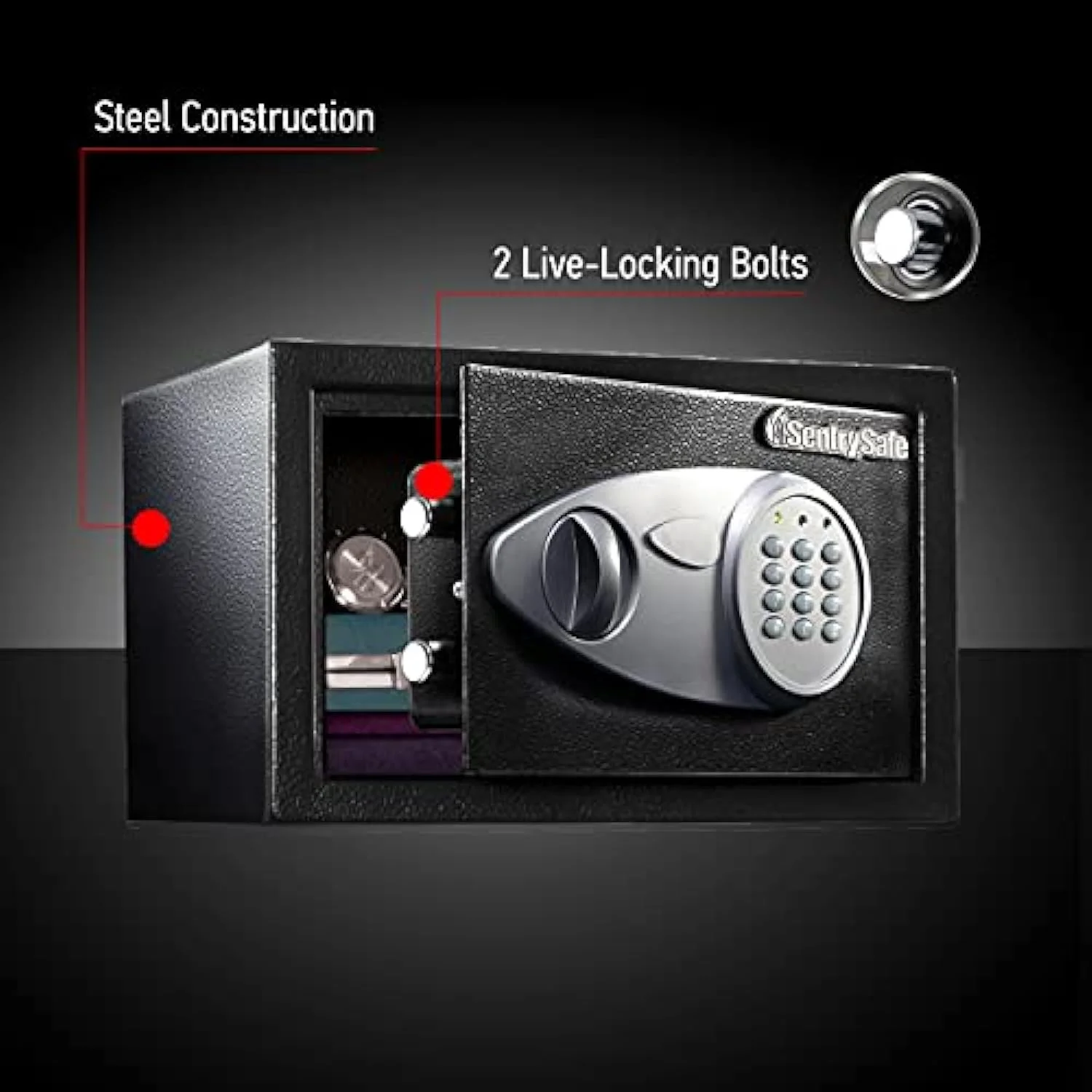 Small Security Safe with Electronic Lock
