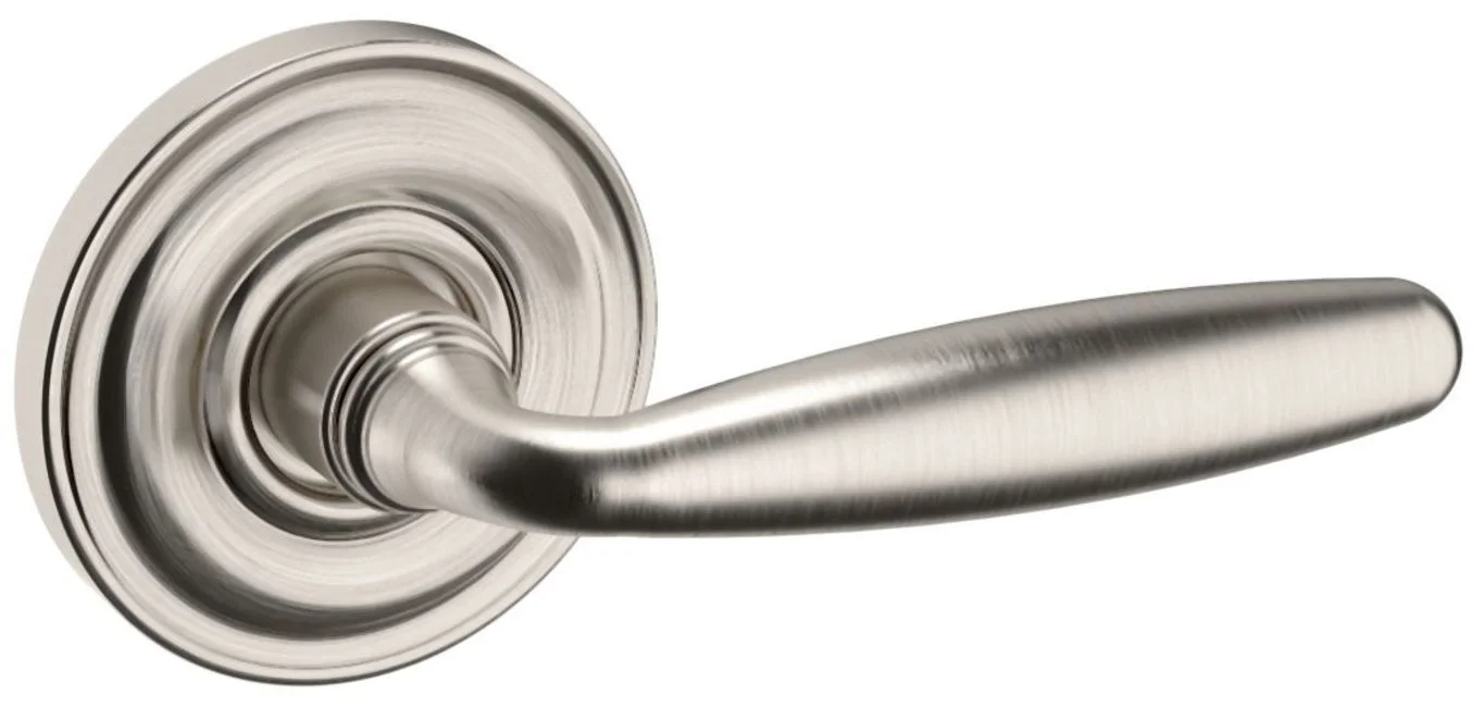 Baldwin 5106.Pass 5106 Passage Door Lever Set - Nickel