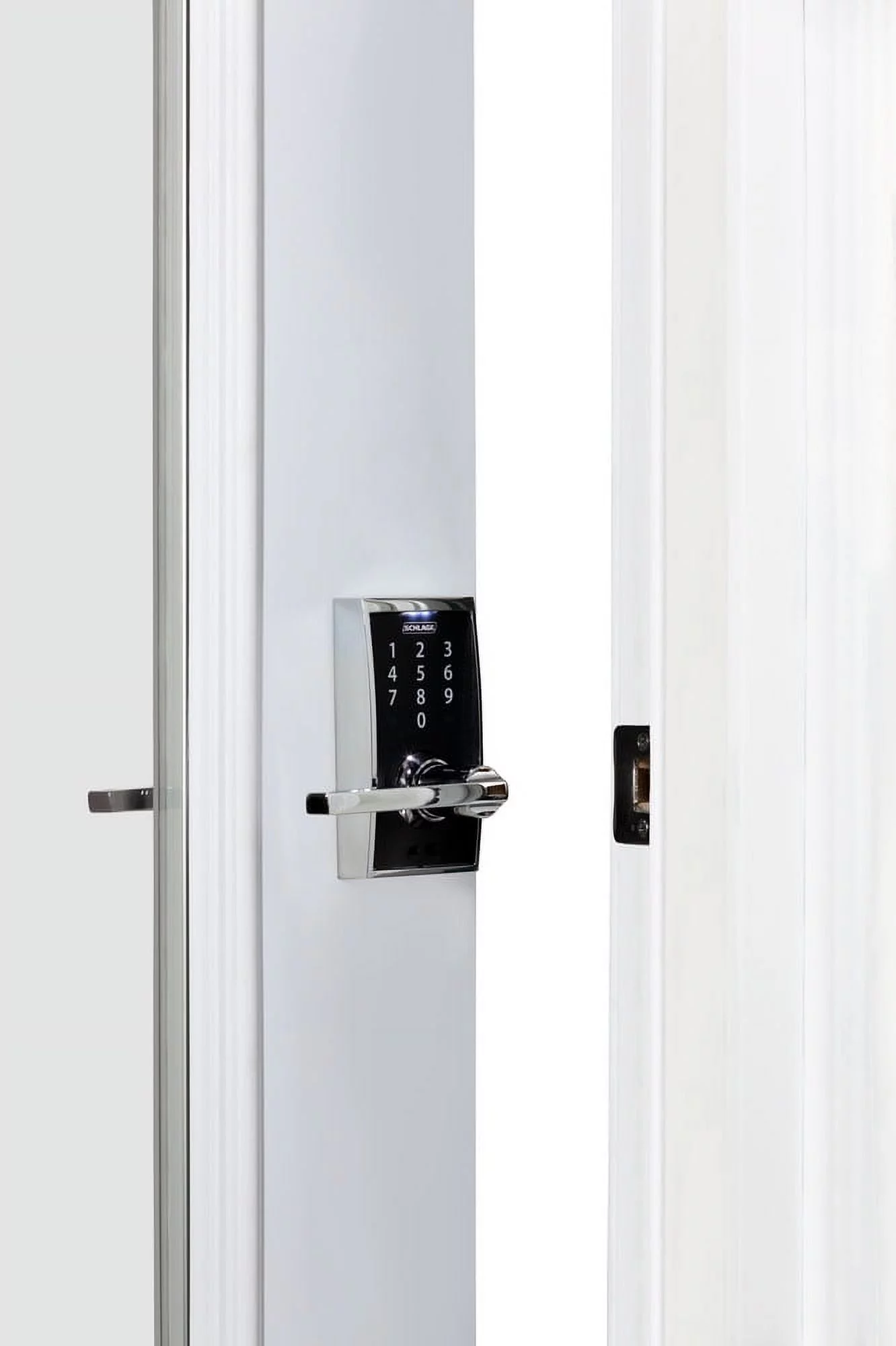 Schlage Fe695-Cen-Lat Century Touch Entry Leverset - Chrome