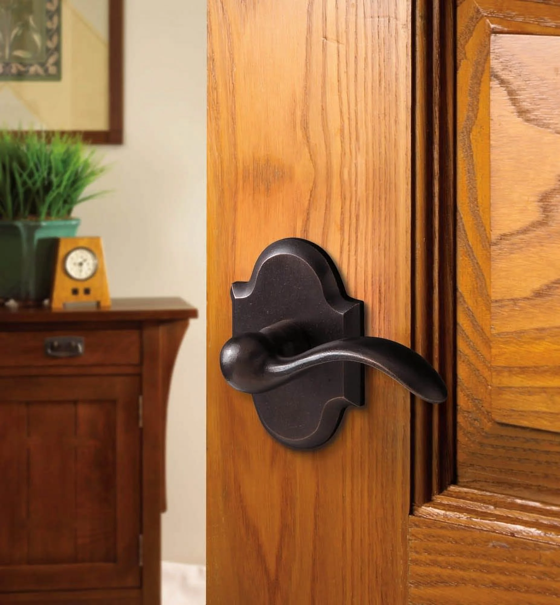 Baldwin 5452V.Priv 5452V Privacy Door Lever Set - Black