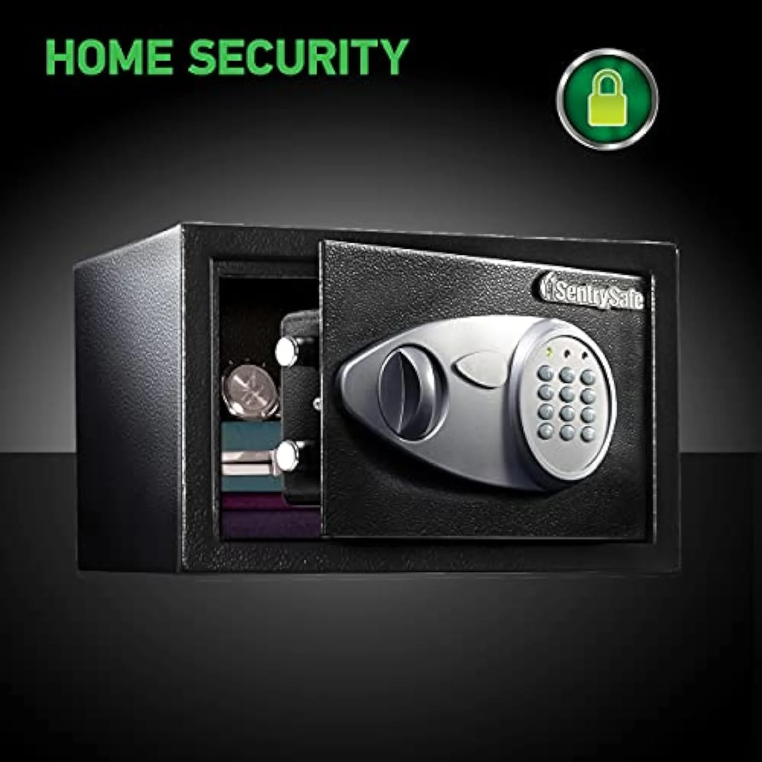 Small Security Safe with Electronic Lock