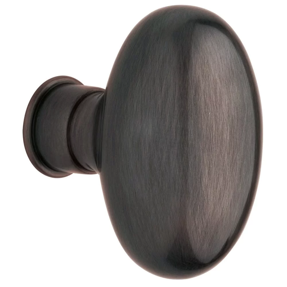 Baldwin 5025 Pair Of Egg Knobs - Bronze