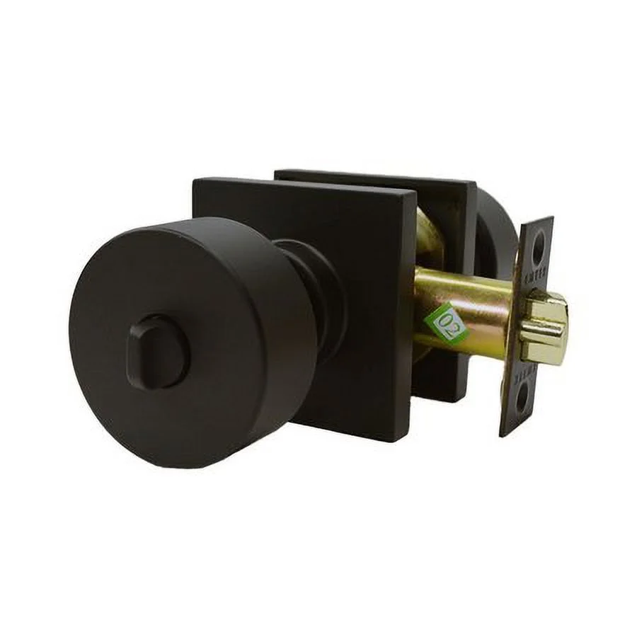 Emtek Flat Black Entry 5122ROUUS19 5122ROUUS19