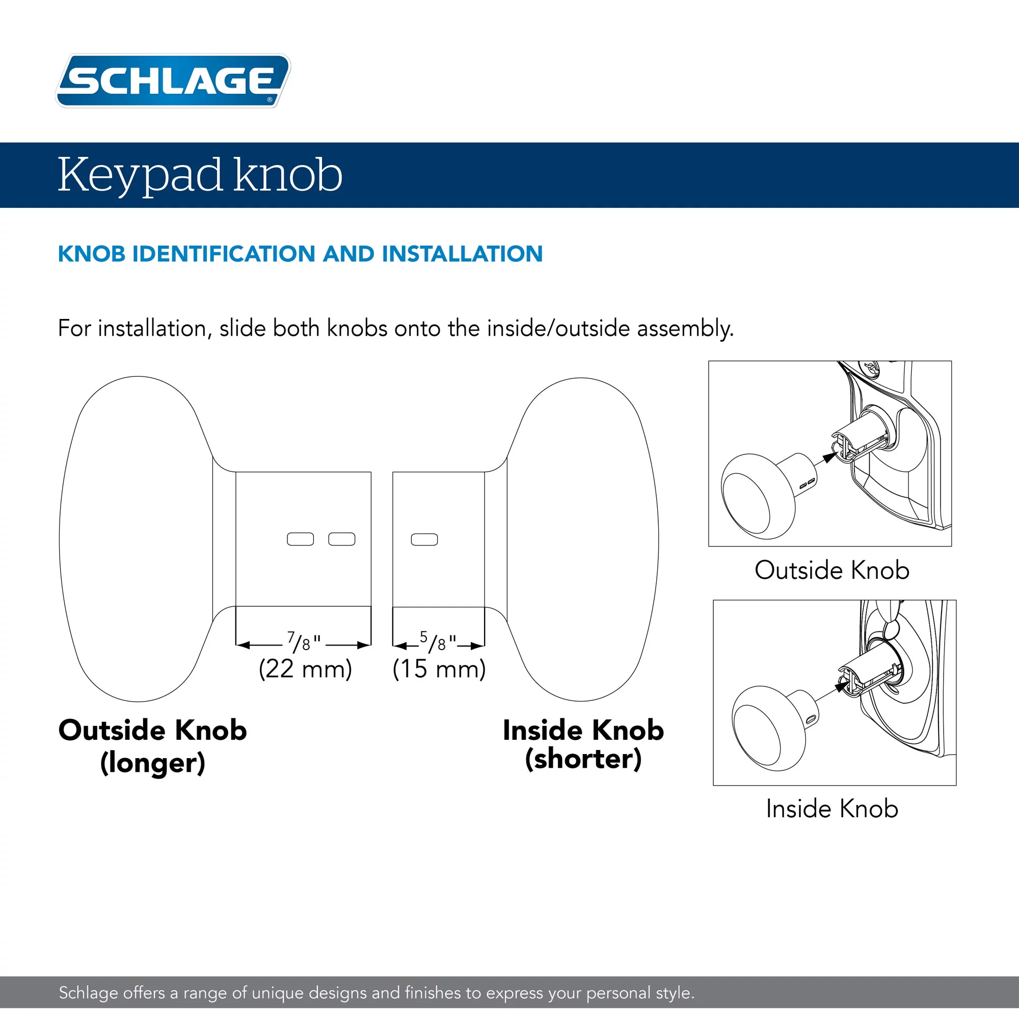 Schlage Fe595-Ply-Ply Plymouth Keypad Entry - Brass