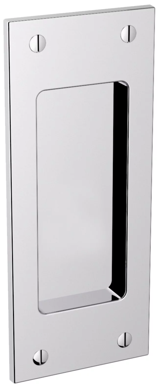 Baldwin Pd006.Pass Santa Monica Passage Pocket Door Set - Chrome