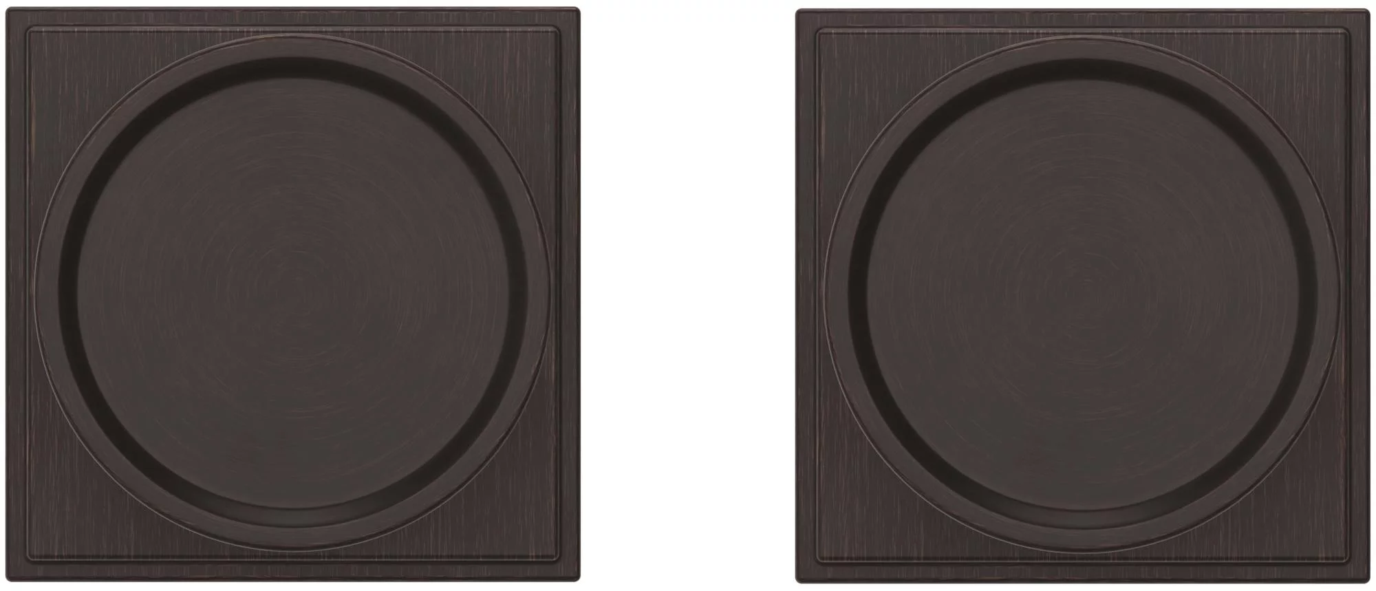 Baldwin K008.Pass K008 Hollywood Hills Passage Door Knob Set - Bronze