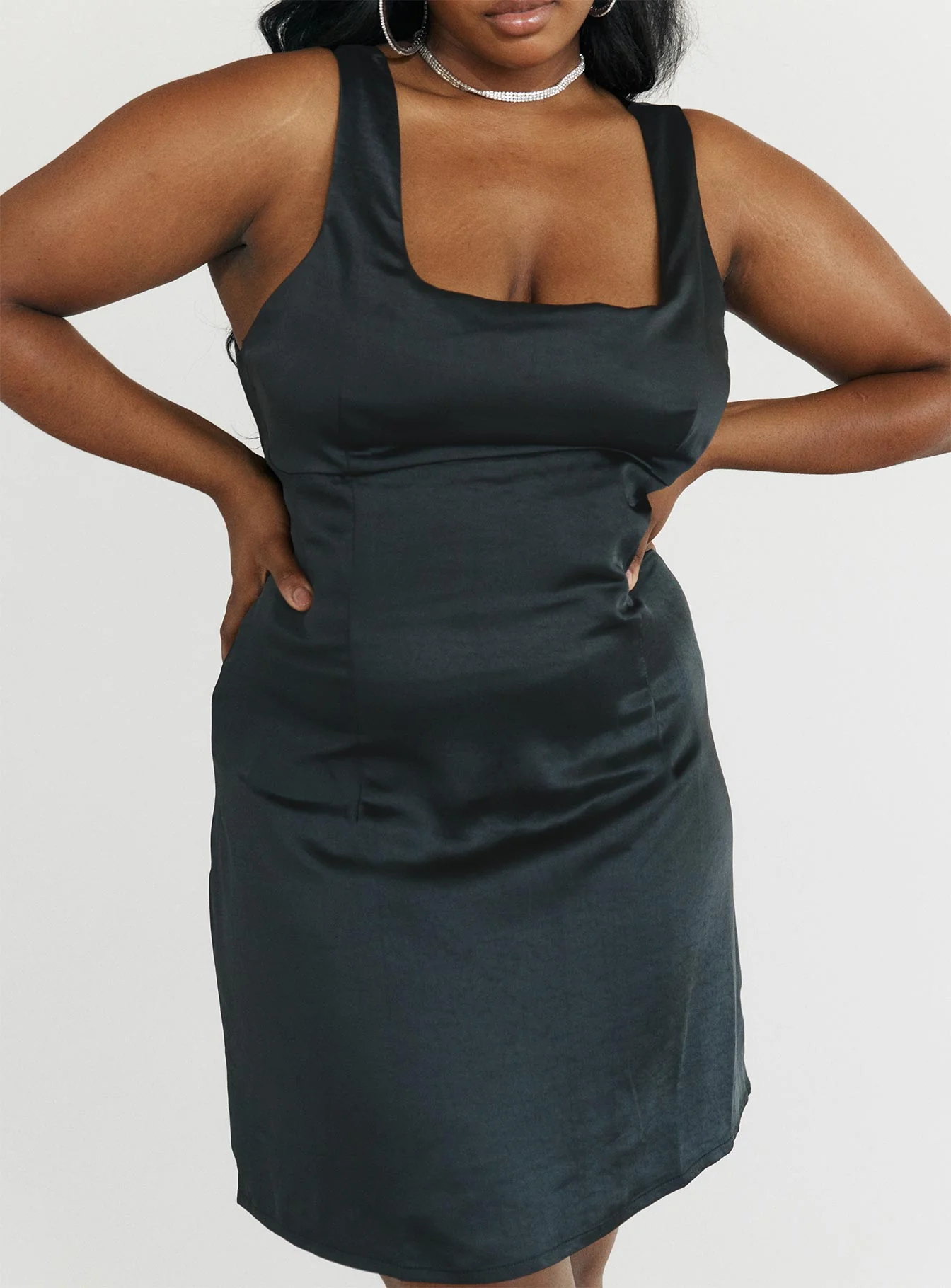 Cobie Mini Dress Black Curve