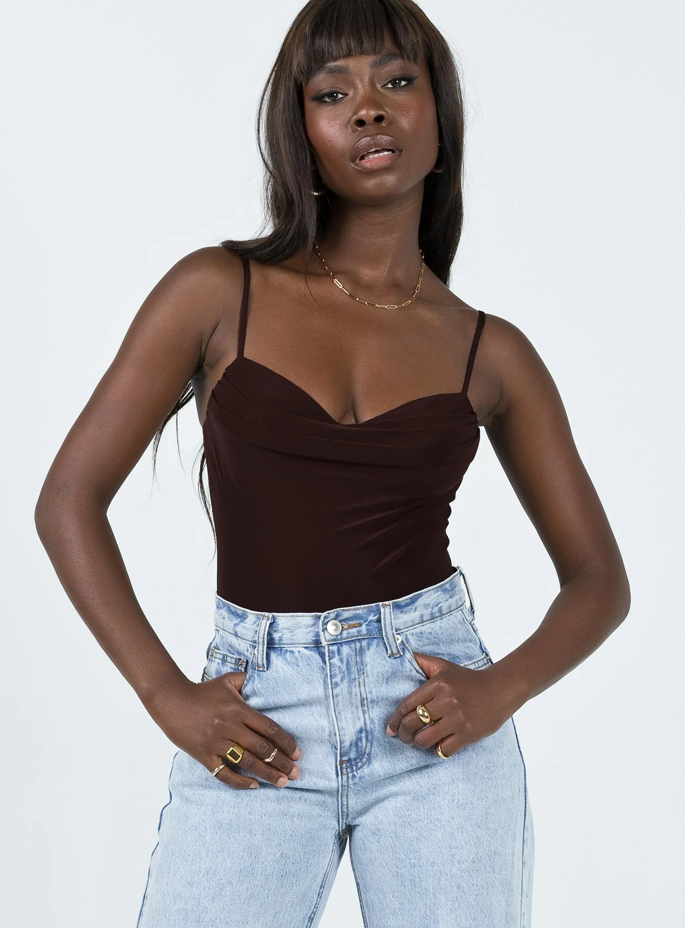 Kendon Bodysuit Brown