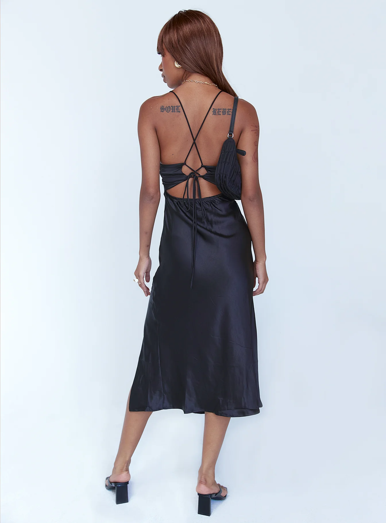 Gigi Midi Dress Black