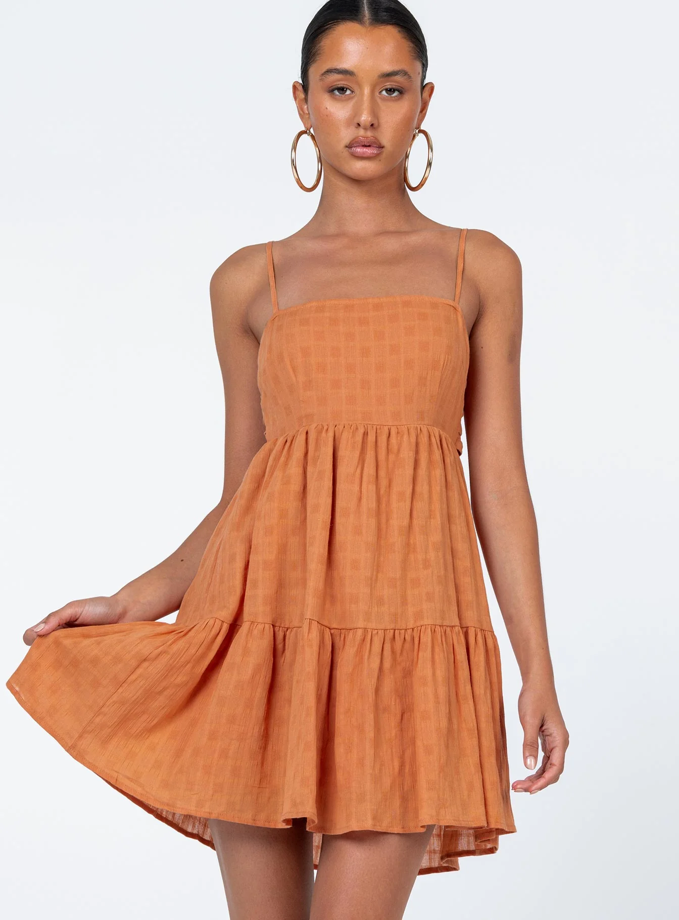 Fascination Mini Dress Orange
