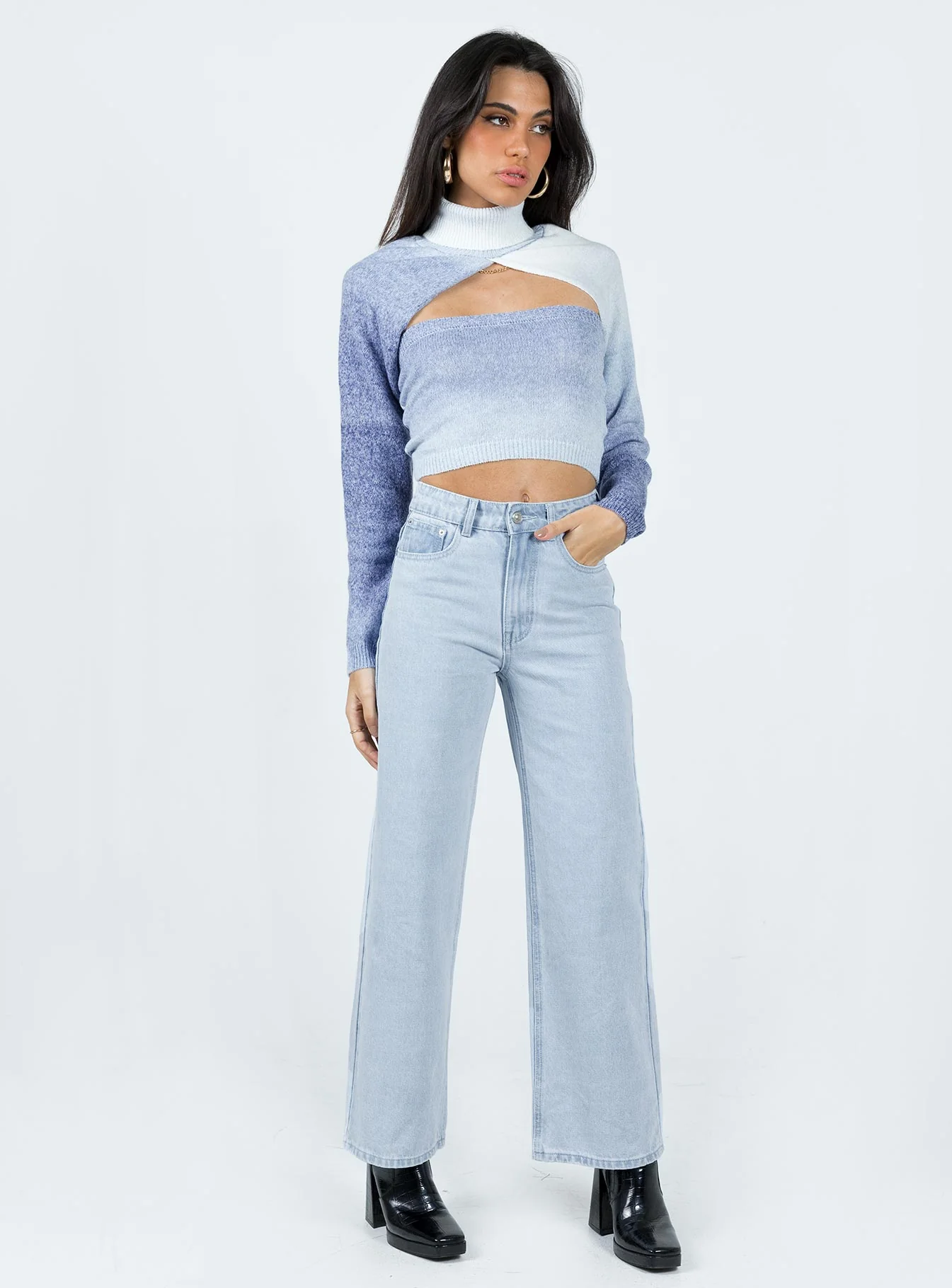 Taggart Two Piece Sweater Blue