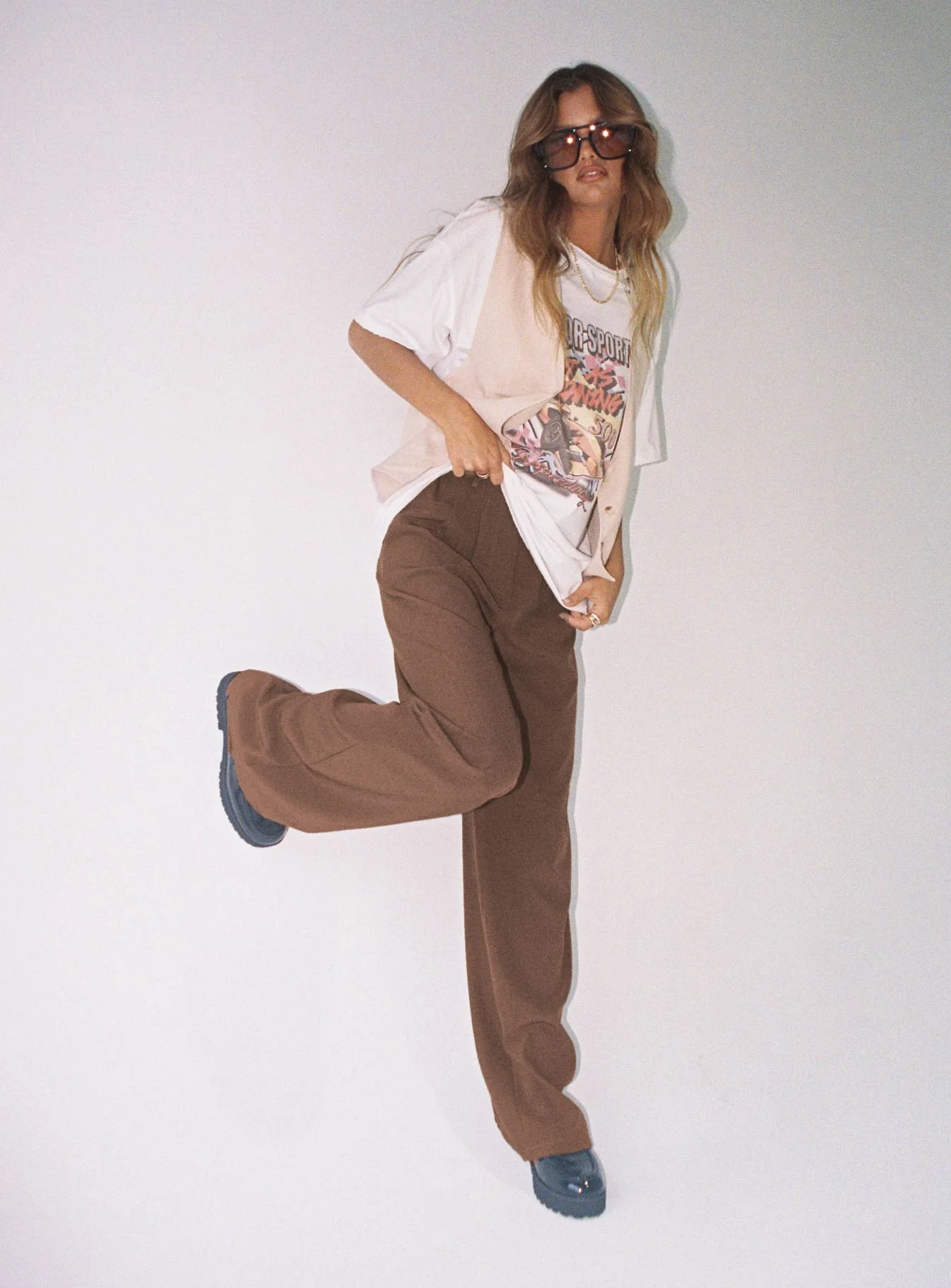 Archer Pants Brown Eco