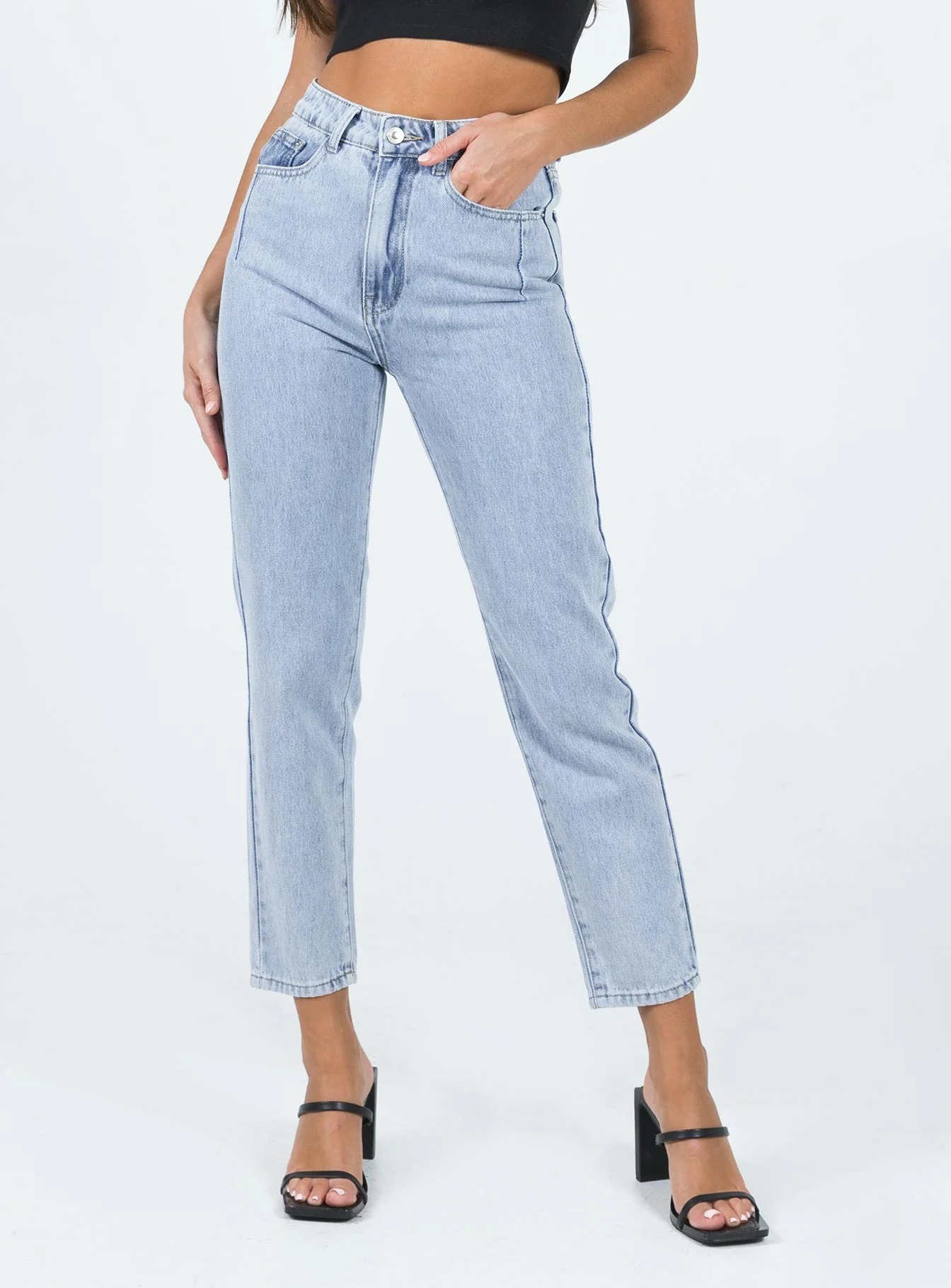 Curzon Mom Jeans Denim