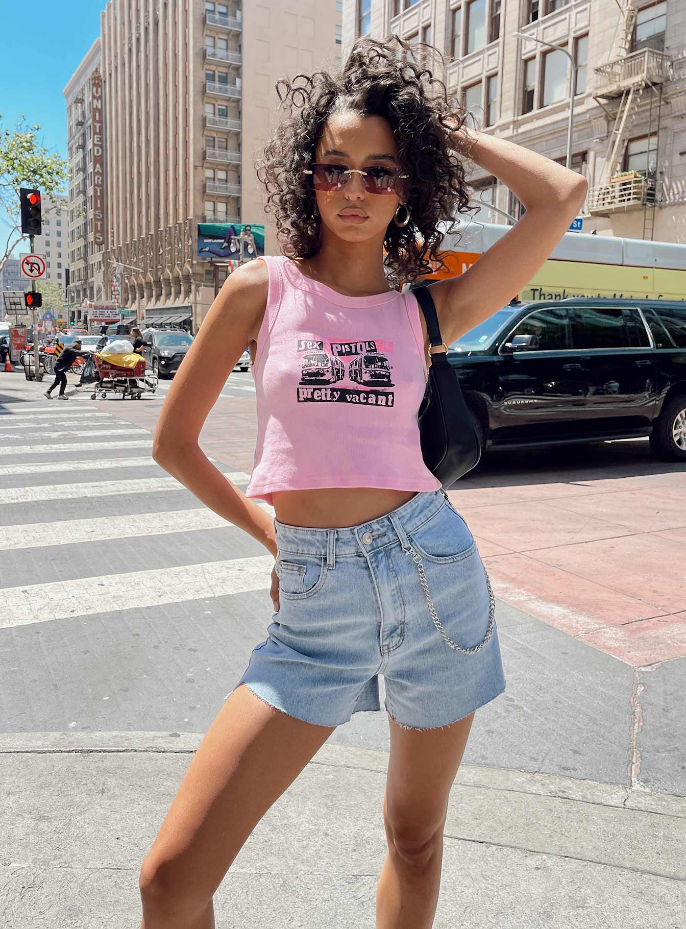 Sex Pistols Tank Top Pink