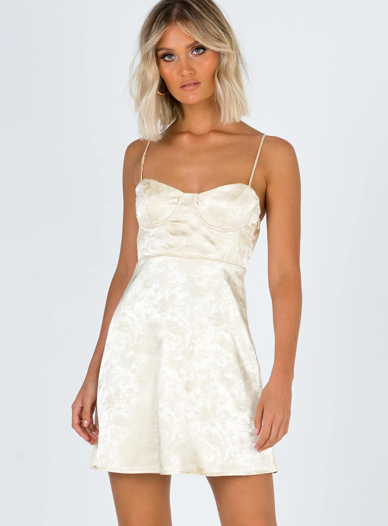 Champagne Pop Mini Dress