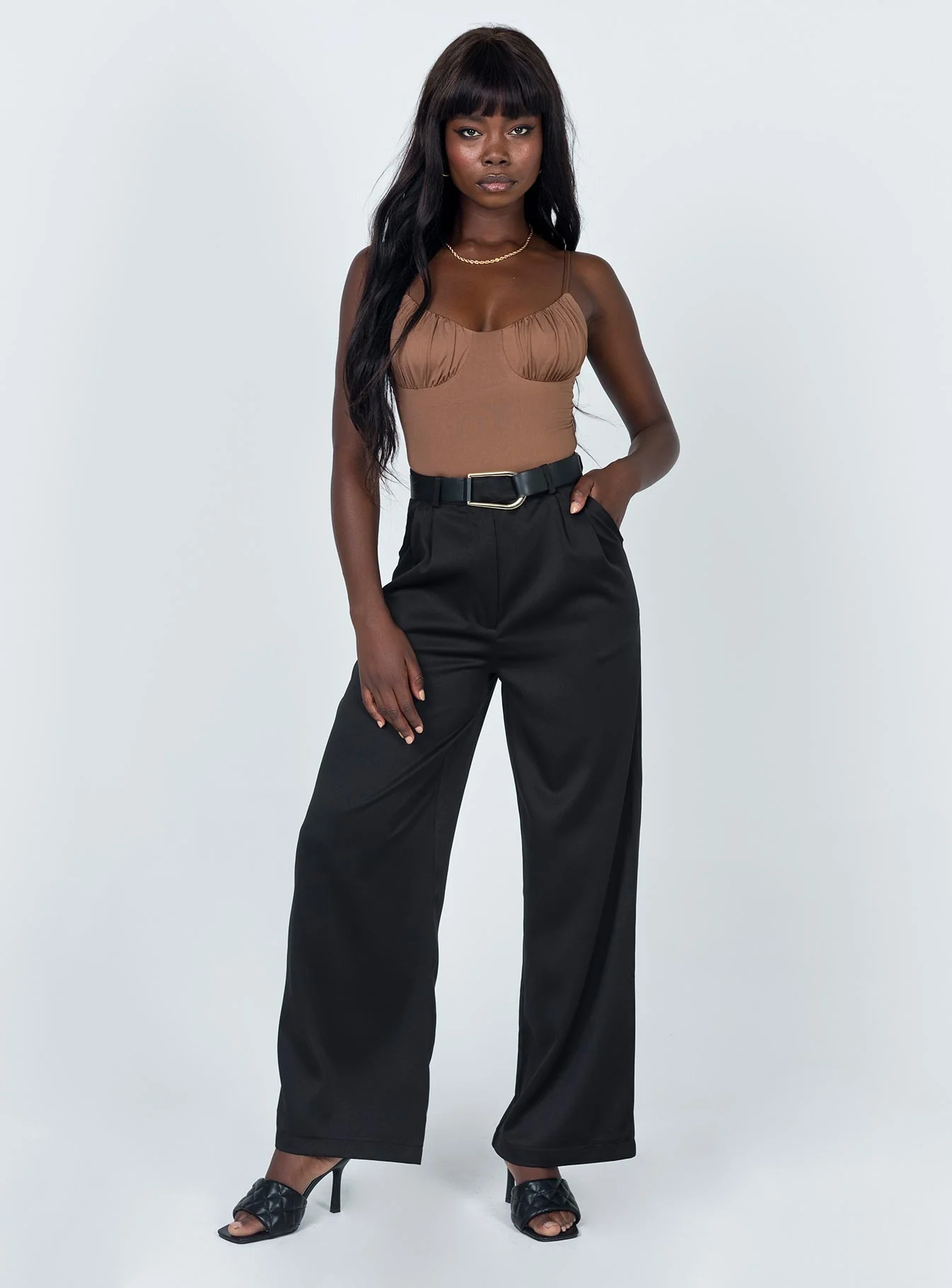 Levey Bodysuit Brown