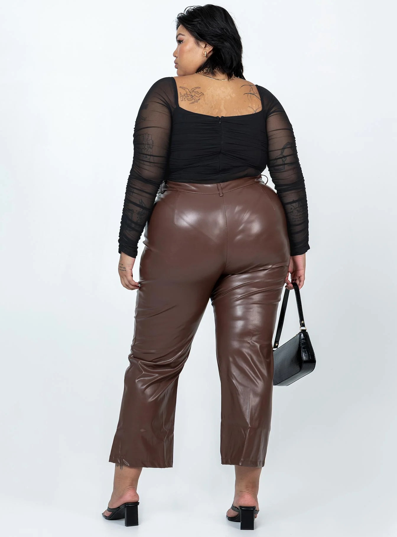 Love Lies Pants Brown Curve