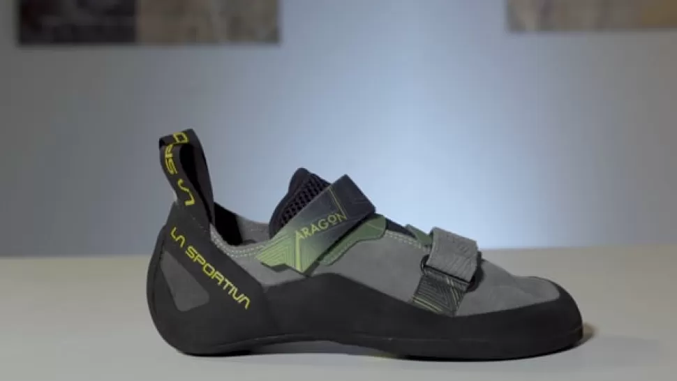 Climbing^La Sportiva ARAGON WOMENS Clay/Hibiscus