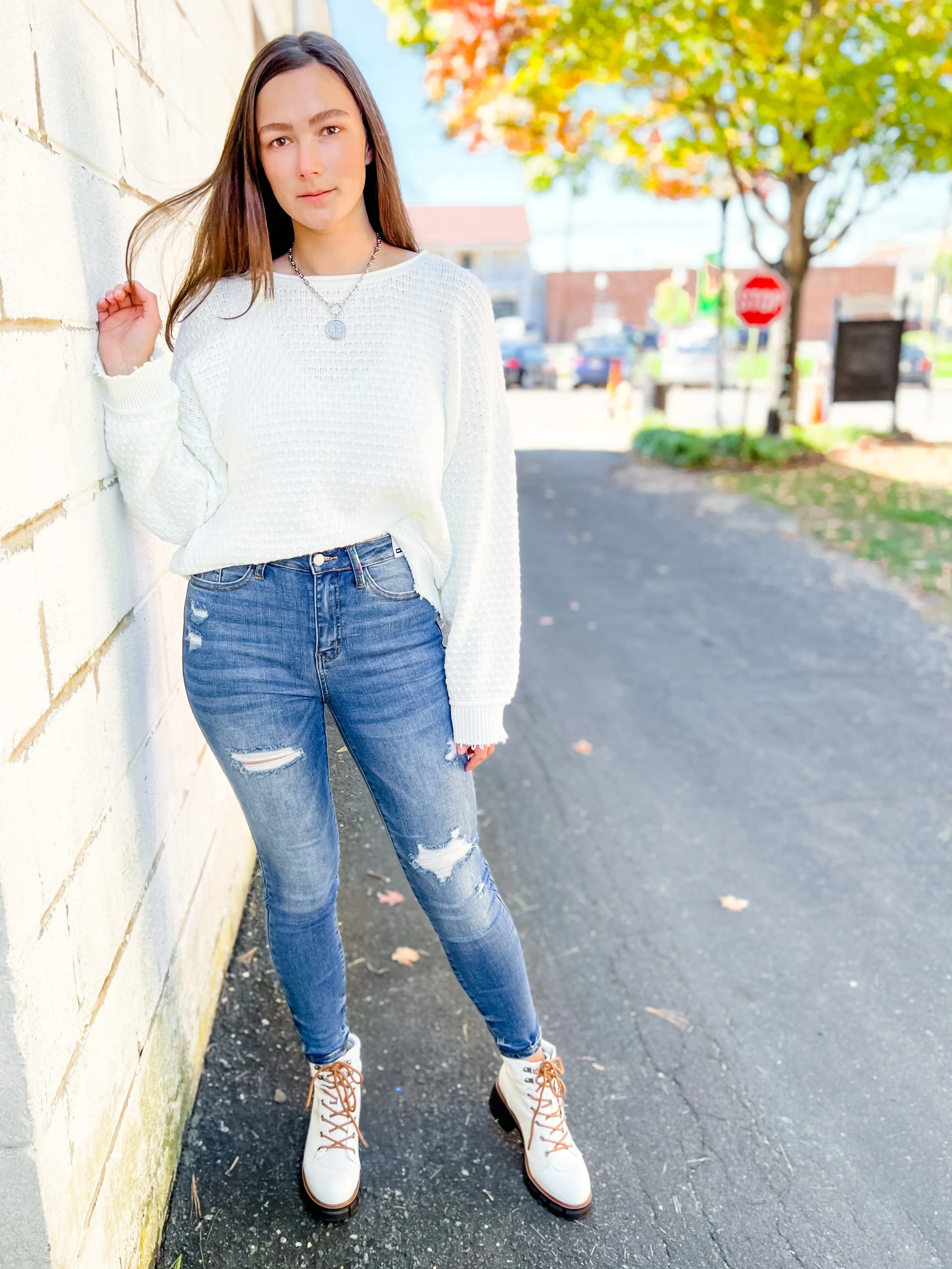 Judy Blue Rainbow Brite Embroidery Pocket Skinny